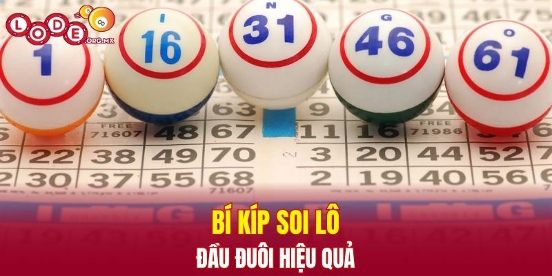 Bí kíp soi lô đầu đuôi hiệu quả