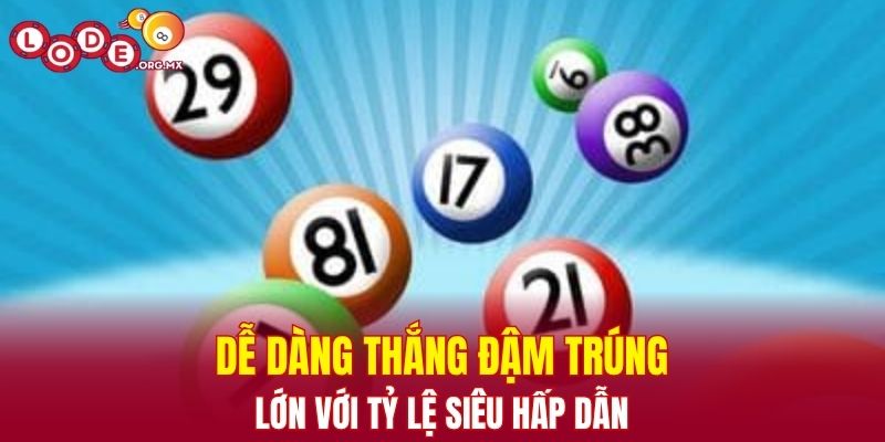 Dễ dàng thắng đậm trúng lớn với tỷ lệ siêu hấp dẫn