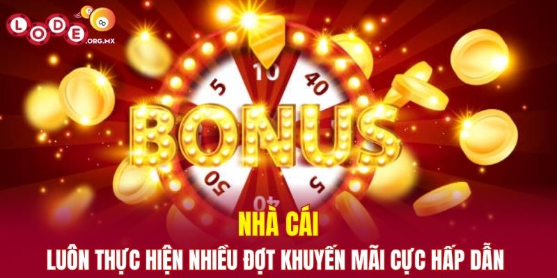 Nhà cái luôn thực hiện nhiều đợt sự kiện event LODE88