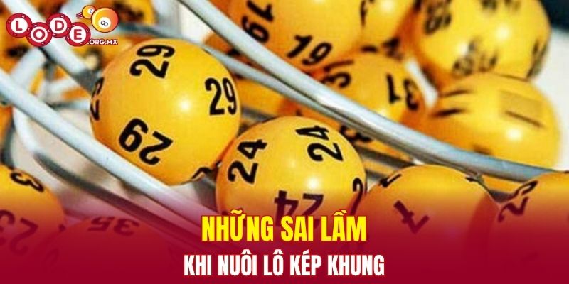 Những sai lầm phổ biến khi nuôi lô kép khung