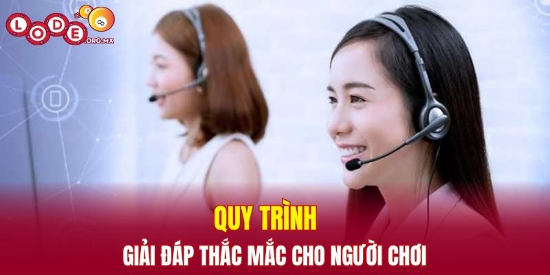 Quy trình giải đáp thắc mắc cho người chơi